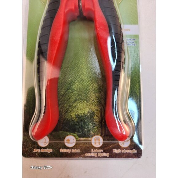 Durable Garden Pruning Shears With Stainless Steel Blades & Ergonomic Design For - Picture 5 of 5